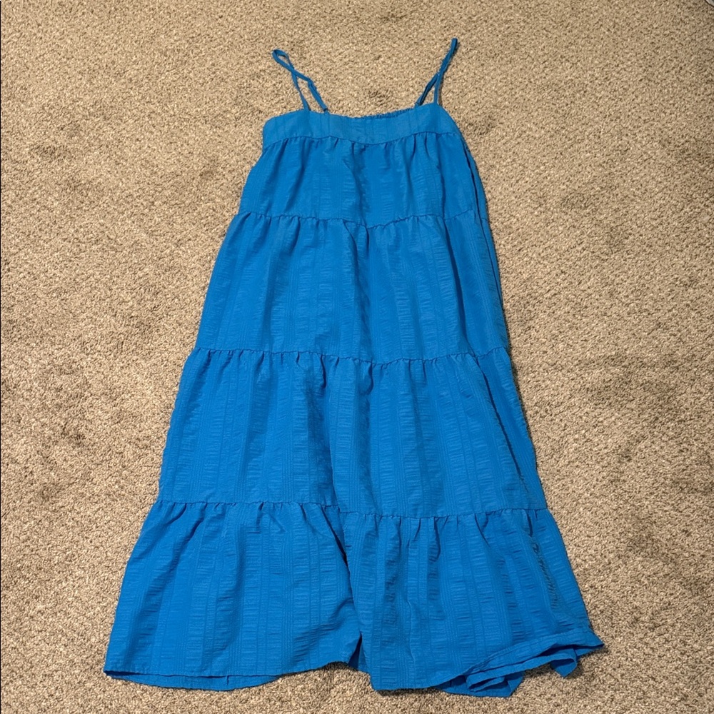SWANK Blue Maxi Dress
